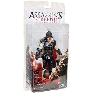 NECA Assassins Creed 2 Series 1 Action Figure Black Ezio Black Cloak
