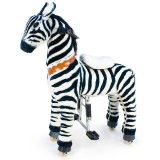 GiddyUp Cycle 36 Ride On Zebra   Next Generation Riding Horse Toy