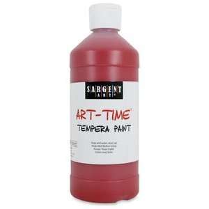  Sargent Art Time Tempera   Red, Gallon