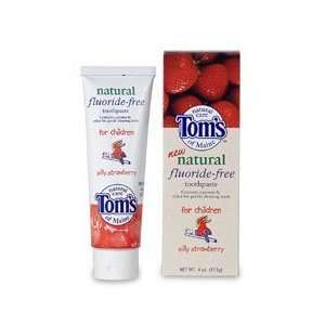  Toms Of Maine Kids Toothpaste Fluoride Free, Silly 
