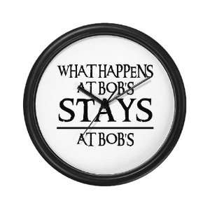  What Happens at Bobs Wall Clock