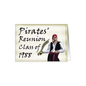  Pirates Reunion, Class of 1988 Card Health & Personal 