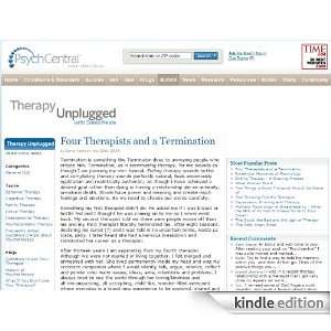  Therapy Unplugged Kindle Store Psych Central