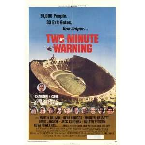  Two Minute Warning Movie Poster (11 x 17 Inches   28cm x 
