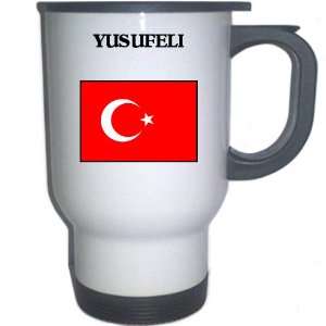  Turkey   YUSUFELI White Stainless Steel Mug Everything 