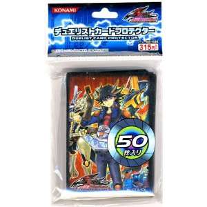   Konami Official Card Sleeves Yusei Fudo 50 Count Style 2 Toys & Games