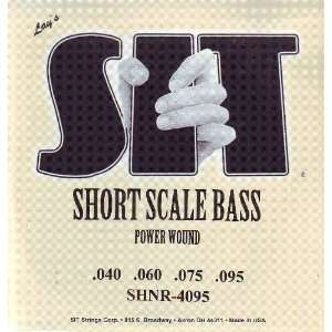  S I T Strings Electric Bass Short Scale Power Wound Nickel 