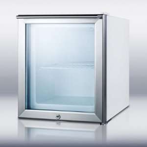  Commercially Listed Compact All Freezer with Glass Door 