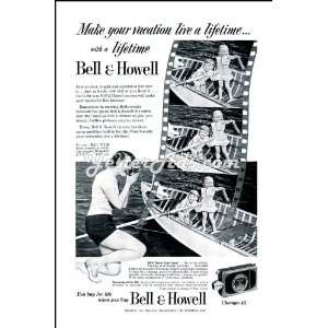   Ad Bell & Howell Make your vacation live a lifetime 