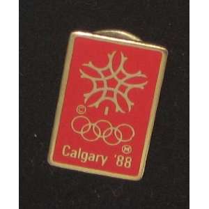  1988 Calgary Olympics Pin 