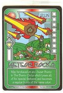 Killer Bunnies Meteor Rocks Promo card 08  