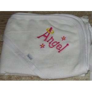  Baby Cakes Baby Hooded Towels   Angel Pink Print Baby