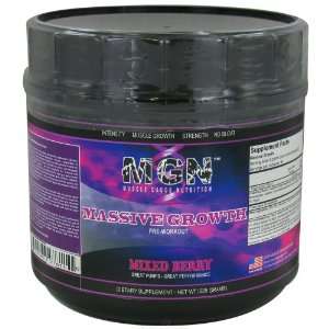 Muscle Gauge Nutrition   Massive Growth Pre Workout Mixed Berry   225 