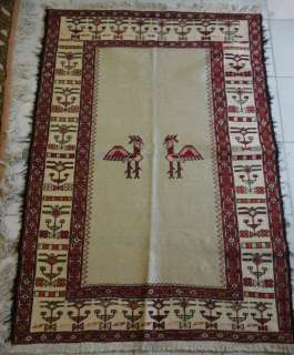 CAUCASIAN SACHSEVEN SUMAK KİLİM SıLK RUG  