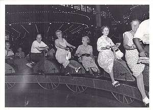 Brooklyn NY Coney Island Steeplechase Park 1952 Grandmas Night Out 
