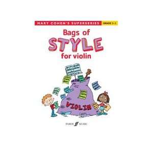  Alfred 12 0571532616 Bags of Style for Violin   Music Book 