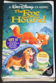 The Fox and the Hound (VHS, 1994)  