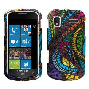 Jamaican Fabric Hard Case Cover for Samsung Focus i917  