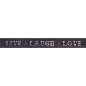    Live, Laugh, Love   Poster by Lauren Rader (36x4)