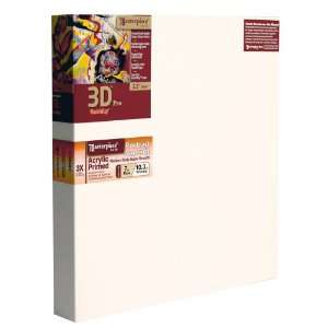   Artist Canvas 3D Pro Carmel Portrait Smooth Canvas, 23 Inch by 37 Inch