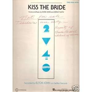  Sheet Music Elton John Kiss The Bride 118 