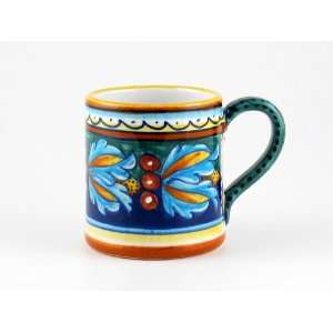   Ceramic Mug Geometrico 39E   Handmade in Deruta