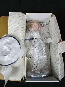 Shirley Temple Bright Eyes Danbury Mint 17 Porcelain Doll  