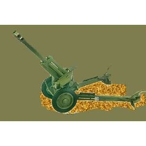   72 D 1 152mm Howitzer w/ZIS 42 Half Truck (1943) Kit Toys & Games