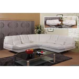  3pcs Modern Sectional Leather Sofa, #BQ S8747P2
