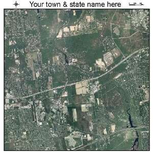   Aerial Photography Map of Yaphank, New York 2009 NY 