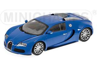 Minichamps 2009 Bugatti Veyron 16.4 Blue / Blue 118  