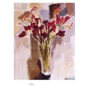    Red Calla Lilies   Poster by Yona (24 x 32)