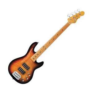  L 2000 Carved Top 4 String Bass (3 Tone Sunburst w/ Maple 