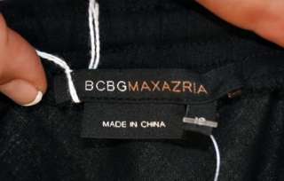 BCBG MAX AZRIA BELLA THE BIAS SKIRT BLACK SZ 12 $148 + FREE 