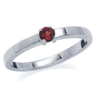 Natural Black Sapphire, Garnet or Zircon 925 Sterling Silver 