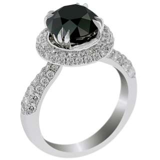   Diamond Engagement Ring Vintage Style 14K White Gold DD BDR 051  