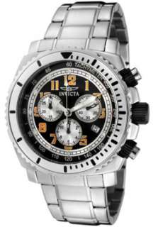 Invicta Mens 0616 II Collection Chronograph Black Dial Stainless 