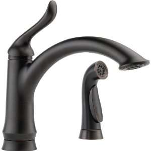  Delta 4453 RB DST Linden Single Handle Kitchen Faucet with 