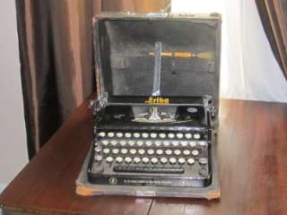 Vintage Seidel and Naumann #5 Erika Typewriter German  