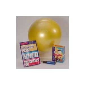    FitBALL Sport Firm Exercise Ball Package   45cm