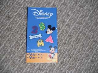 Cricut Mickey Font Cartridge ~RARE~ Disney Font Letters 093573303814 