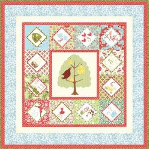 MODA Quilt Panel ~ 12 DAYS OF CHRISTMAS ~ FREE PATTERN  
