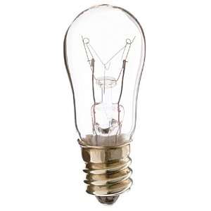 Satco S4571 6W 48V S6 Clear E12 Candelabra Base Incandescent bulb