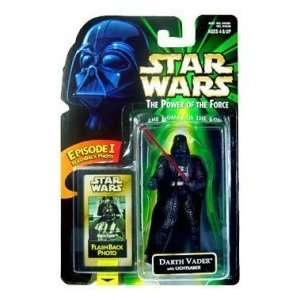   Power of the Force Flashback Darth Vader Action Figure with Lightsaber
