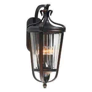 Quoizel LG8413BD Logan 28 1/2 Inch Large Wall Lantern with Clear Optic 
