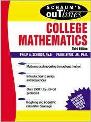 Schaums Outline of Theory and Problems of College Mathematics (Schaum 