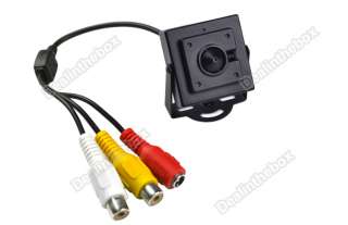 Mini Pinhole Video Audio CCTV Color CMOS Security Surveillance Safety 