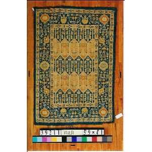  4x5 Hand Knotted Kula Turkey Rug   41x59