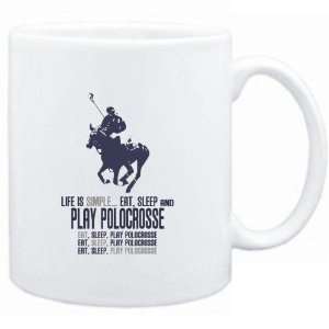   simple eat, sleep and play Polocrosse  Sports