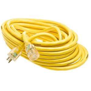 Woods 2806 100ft Yellow Jacket 3 Conductor Power Cord 078693028069 